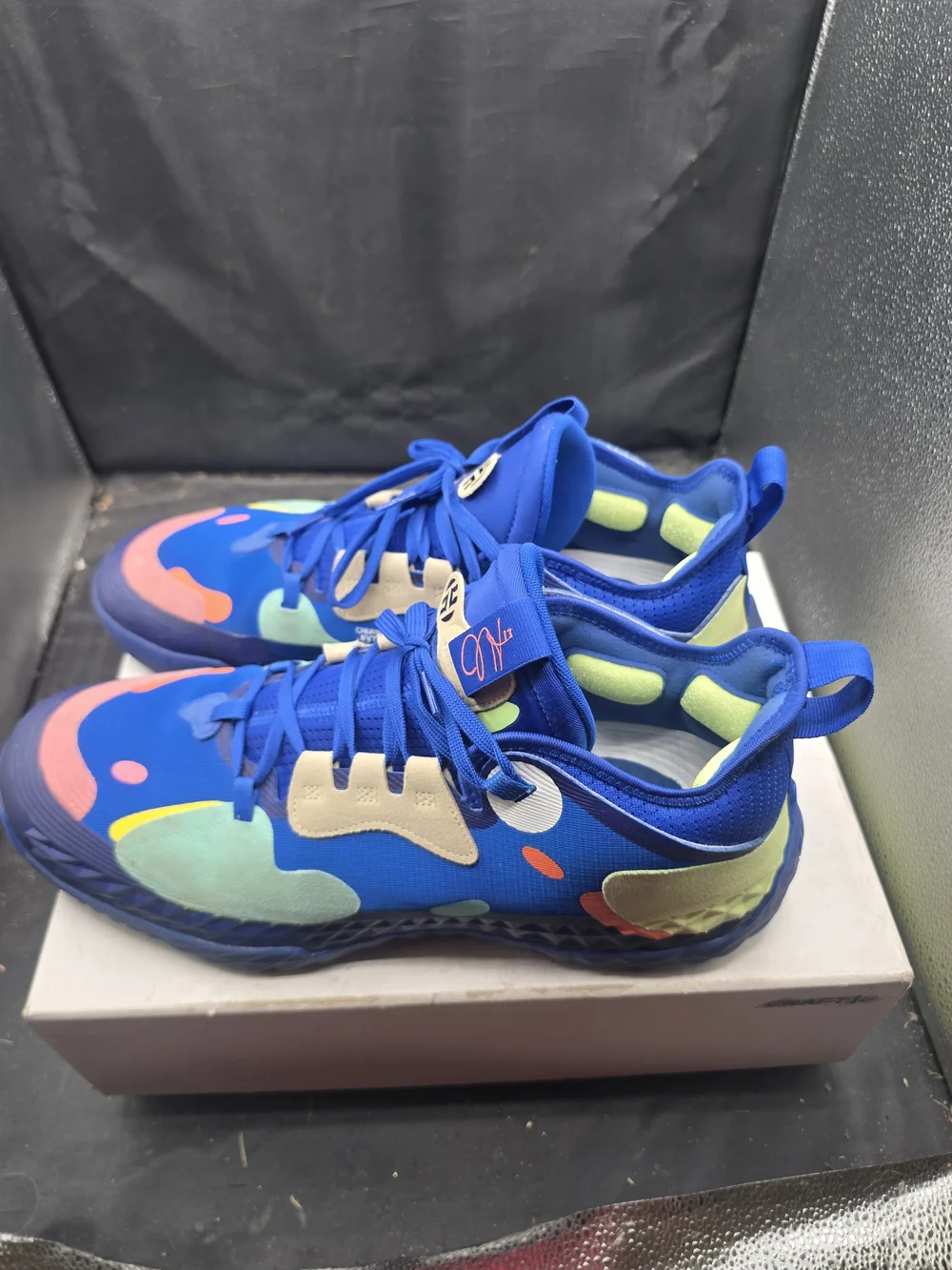 adidas Blue Multicolor‎ Athletic Shoes